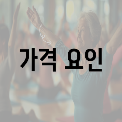 가격 요인