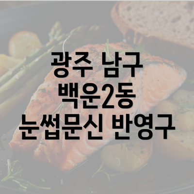 광주 남구 백운2동 눈썹문신 반영구