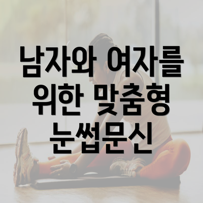 남자와 여자를 위한 맞춤형 눈썹문신