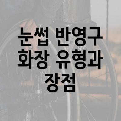 눈썹 반영구 화장 유형과 장점