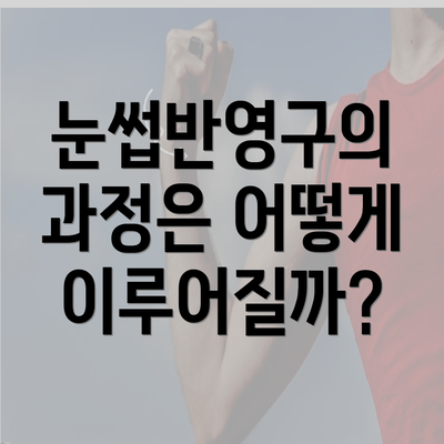 눈썹반영구의 과정은 어떻게 이루어질까?