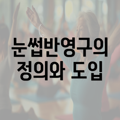 눈썹반영구의 정의와 도입