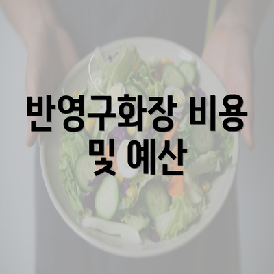 반영구화장 비용 및 예산