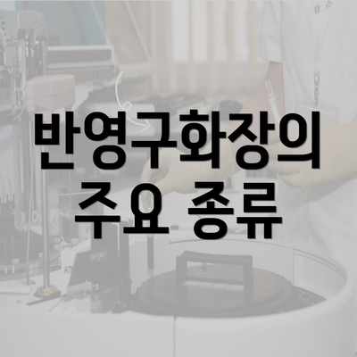 반영구화장의 주요 종류