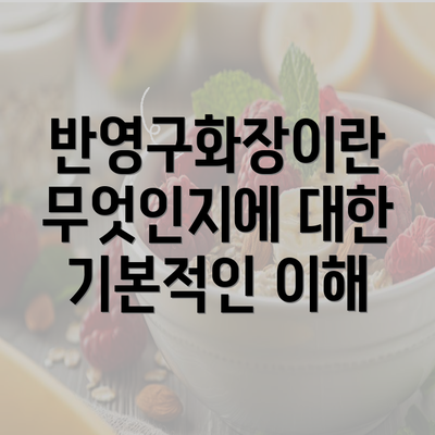 반영구화장이란 무엇인지에 대한 기본적인 이해