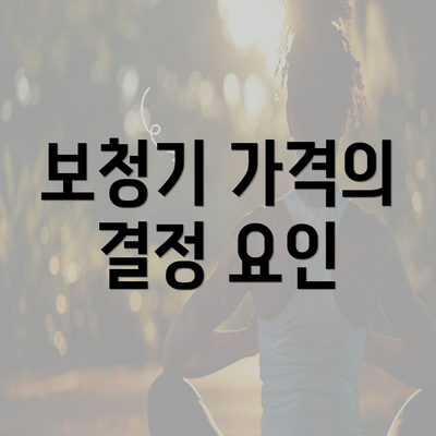 보청기 가격의 결정 요인