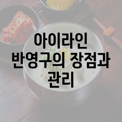 아이라인 반영구의 장점과 관리