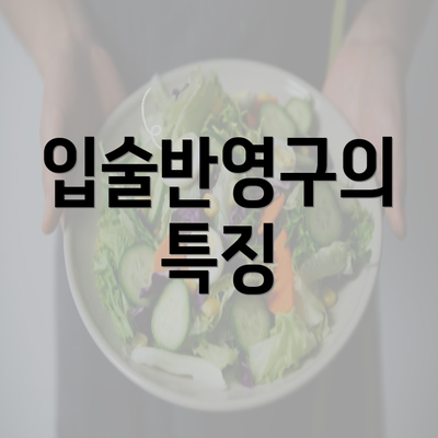 입술반영구의 특징