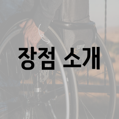 장점 소개