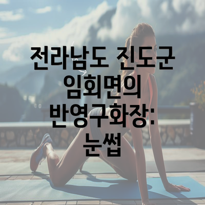 전라남도 진도군 임회면의 반영구화장: 눈썹