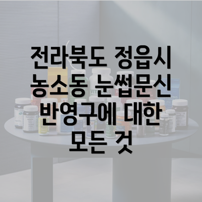 전라북도 정읍시 농소동 눈썹문신 반영구에 대한 모든 것