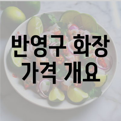 반영구 화장 가격 개요