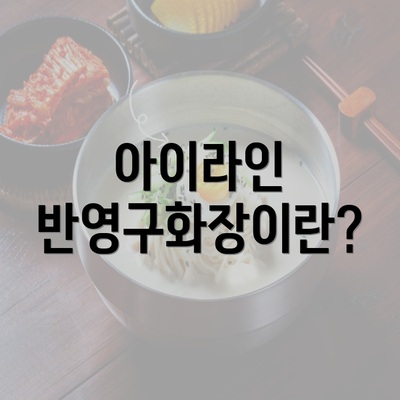 아이라인 반영구화장이란?