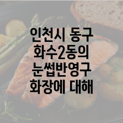 인천시 동구 화수2동의 눈썹반영구 화장에 대해