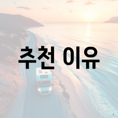 추천 이유