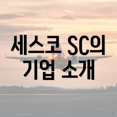 세스코 SC의 기업 소개