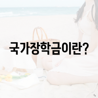 국가장학금이란?