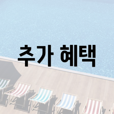 추가 혜택