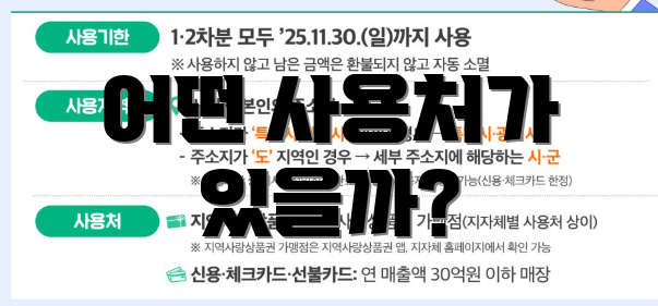 어떤 사용처가 있을까?