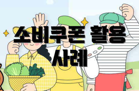 소비쿠폰 활용 사례