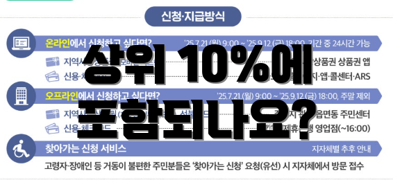 상위 10%에 포함되나요?